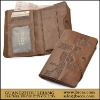 top layer cow leather wallet