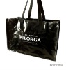top quality black  tote pp gift bag