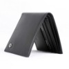 top quality leather money clip wallet for man