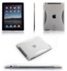 tpu pouch in finger wave for ipad 2