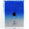 translucent blue crystal case for ipad2