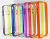 transparent PC bumper, cell phone case for iPhone4