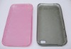 transparent TPU case for iphone 4g