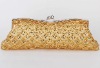 transparent beaded clutch bag 027