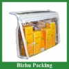 transparent clear cosmetic pvc pouch