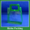 transparent clear handle PVC pouch