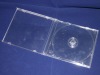 transparent glass cd case(for one disk)