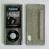 transparent gray mp3 case for ipod nano