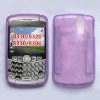 transparent purple TPU case for blackberry 8310