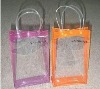 transparent pvc bag packing