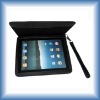 trendy PU leather notebook cover for apple ipad