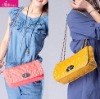 trendy fashion pu hand bag