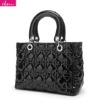 trendy fashion pvc shoulder bag