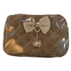 trendy ladies wallet purse with meta heart shape