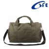 trendy men canvas traveling bag