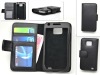 trendy style mobile leather case for Samsung I9100