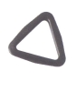 triangular buckle