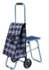 trolley shopping bag with chair