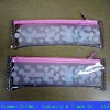 tubular PVC Cosmetic bag with long zipper