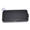 twill PU 3 in 1 protective case for iphone4