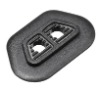 two holes plastic shoes buckle/ shoes accessories/shoes button (X5024)