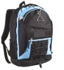 two-tone backpack mesh pocket