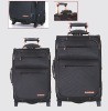 two-tone nylon luggage set