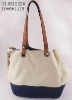 two tone shopper bag