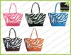 unisex Zebra polyester Beach bag