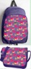 various colors 1680D good design messenger bag and backpack