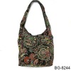 various colors new arrival  charming printing flower canvas handbag