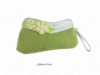 velvet clutch lady's bag(PVC handle)