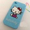 very beautiful hello kitty mobile phone case for iphone 4