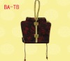 vintage jacquard pattern brocade craft Ladies silk hand bag