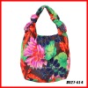 vogue colorful 100 cotton evening bag for women