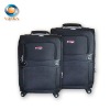 voska colorful 3ps/set polyester trolley luggage 3073#