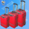 voska fashion 3ps/set polyester trolley luggage806#