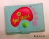 wallet w/ funny  footprint design