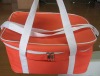 warm red cooler bag