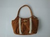 washable suede handbag