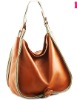 washed leather handbags ,hotsale leather designs in CAMEL color,made of genuine leather (EMG23)