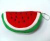 watermelon shape folded shopping bag