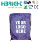 waterproof nylon drawstring bag