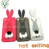 waterproof plastic rabbit case phone 4