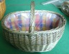 weaving picnic basket