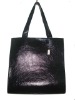 western style leather handbag