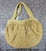 wheat straw bag,woven straw bag