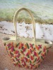 wheat straw handbag