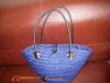 wheat straw handbag