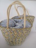 wheat straw  lady bag